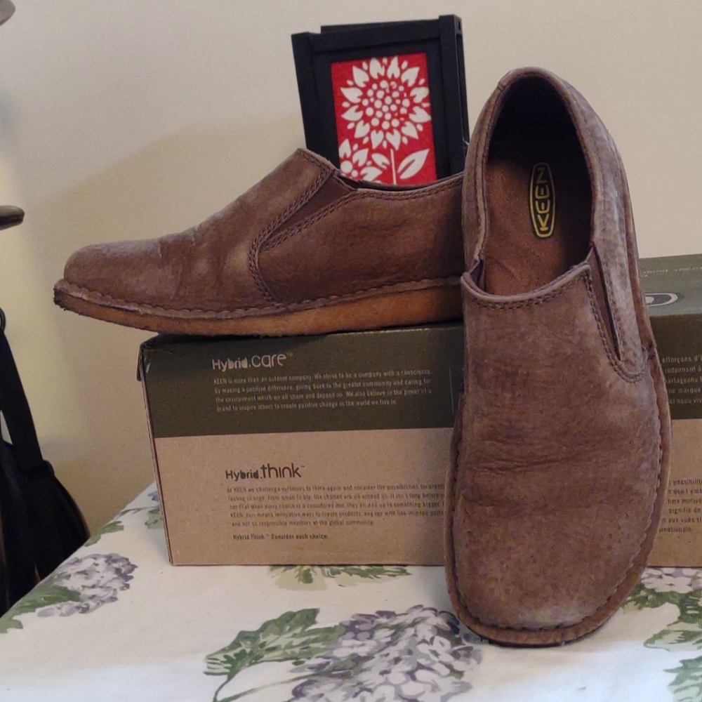 Keen Sierra slip on shoes brown 5